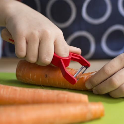 OPINEL Le Petit Chef Peeler 1 Unit Kitchen Peeler Manual Ergonomic Beechwood Handle