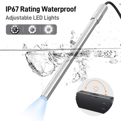 Teslong 1.0 Count MS100-C 10X to 200X LED Digital Microscope