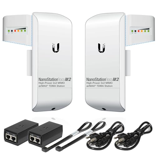 GOOD STORY 2 Pounds NanoStation Loco M2 IEEE 802.11 b/g/n 150 Megabits Per Second Wireless Access Point
