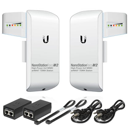 GOOD STORY 2 Pounds NanoStation Loco M2 IEEE 802.11 b/g/n 150 Megabits Per Second Wireless Access Point
