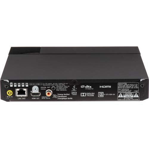 SONY 712265162736 1920x1080 Blu-Ray Disc, DVD Media Player