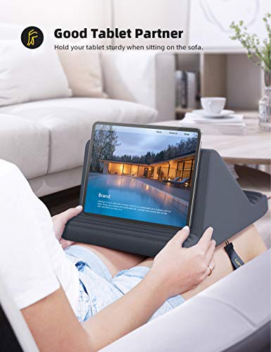 Lamicall Tablet Pillow 11.6in x 9.3in x 6.5in Adjustable Stand for 4.7 to 13 inch Devices