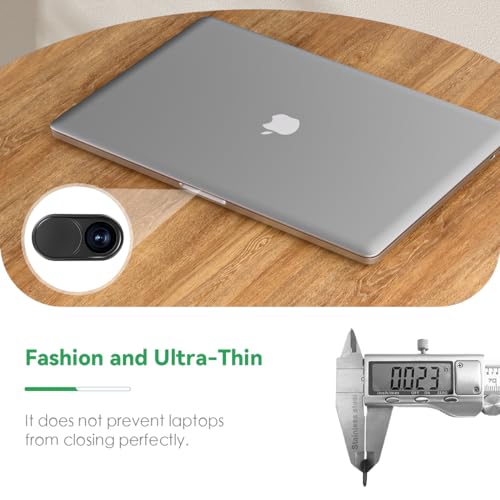 CloudValley 2-Pcs KZ-02 Webcam Cover 0.023 Inch Ultra-Thin Manual Focus MP4 JPEG