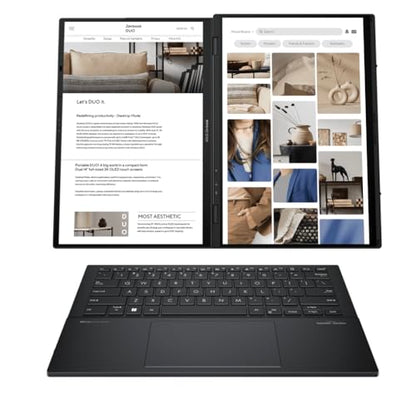 ASUS Zenbook Duo B0FRVTXF33 1920x1200 Touchscreen OLED Convertible Laptop