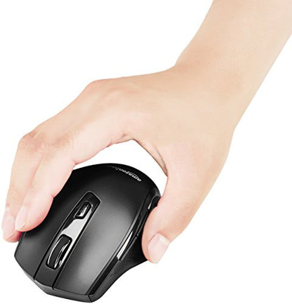Amazon Basics Wireless Optical Mouse 2.4GHz Black G6B-BK