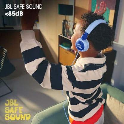JBL 320 JBLJR320PURAM 32mm Dynamic Driver On-Ear Headphones - Purple