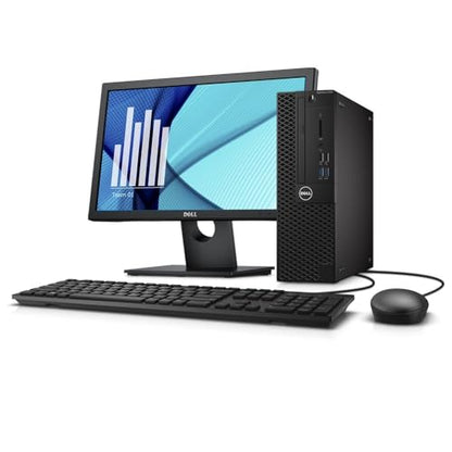 Dell OptiPlex 3050 SFF 3840 x 2160 Computer Tower 4K HDMI DisplayPort Certified Refurbished