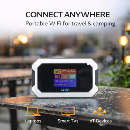 Spectrum Smart 4G MT80 Mobile Wi-Fi Hotspot, 150 Mbps, Dual-Band, 2.4 GHz, Wireless Router