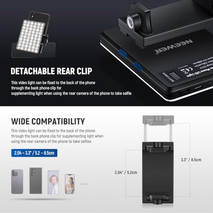 NEEWER NL-60AI LED Video Light 2000mAh 60 LEDs USB Type C