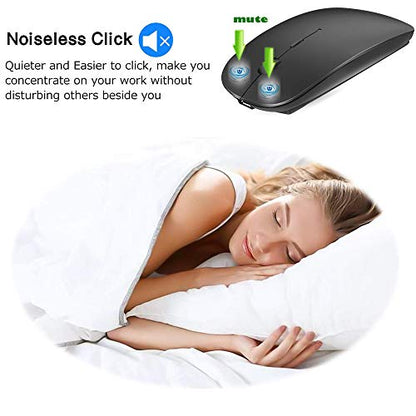 KLO K8 Bluetooth Wireless Mouse Black