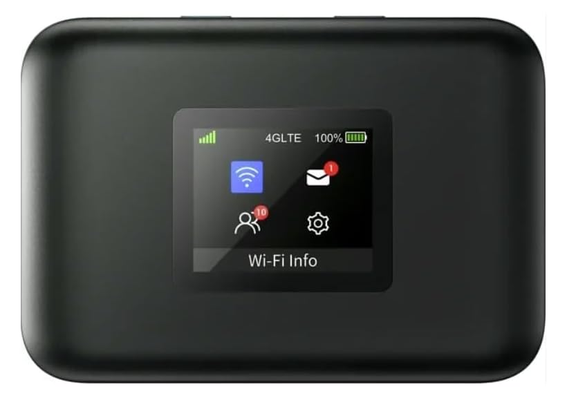 AT&T Turbo Hotspot 3 ATTCKTHS02 1.77 inch LCD Color Display 3000 mAh Battery Dual-Band Wi-Fi