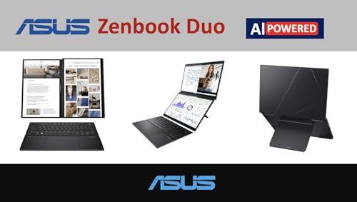 ASUS Zenbook Duo B0FRVTXF33 1920x1200 Touchscreen OLED Convertible Laptop
