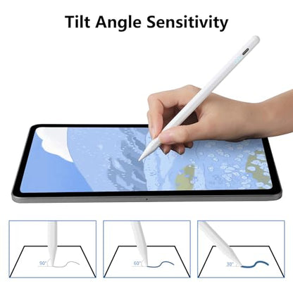 TOHAKATA Stylus Pen White Model T10 for Apple iPad Compatibility