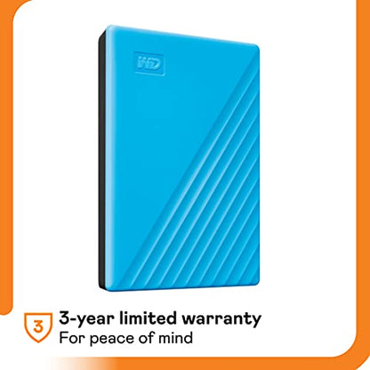 WD 2TB My Passport Portable External Hard Drive WDBYVG0020BBL-WESN