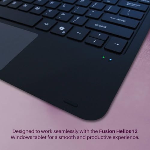 Fusion5 12.1" FWIN232 Docking Keyboard 80 Keys Scissor Switch QWERTY Integrated Case