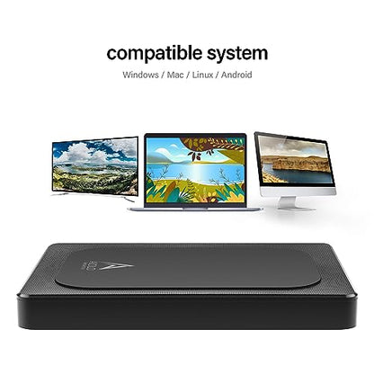 Aiolo Innovation 500GB External Hard Drive A4 5400RPM USB 3.0 Portable HDD