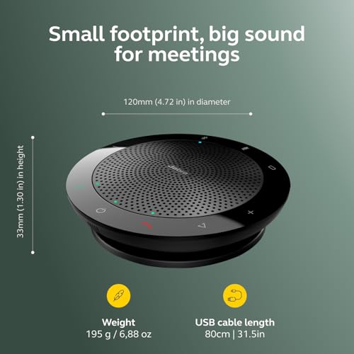 Jabra 122mm 7510-209-01 Dynamic 50mm Speaker Portable Speaker