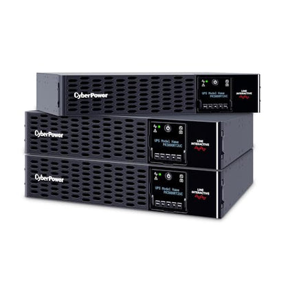 CyberPower PR3000RT2UC 3000VA/3000W UPS Battery Backup Rack/Tower, 120V, 30A
