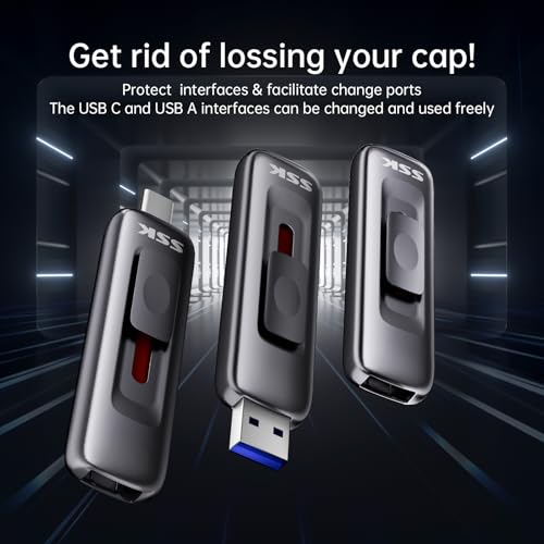 SSK 128GB SD304 USB 3.2 External Solid State Drive