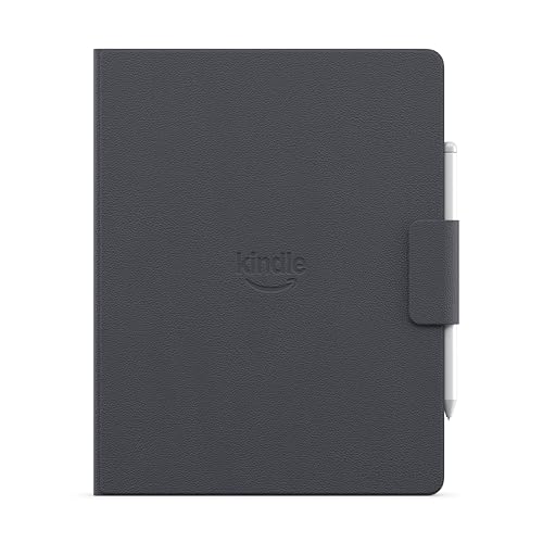 Amazon Kindle Scribe 2025 Model Folio Cover, Premium Leather, Magnetic Closure, Notebook Style
