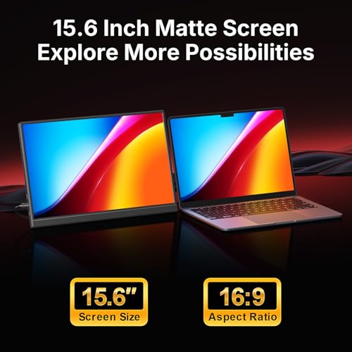 WGK 15.6 Inch W156F1 FHD 1080p 60Hz IPS Monitor