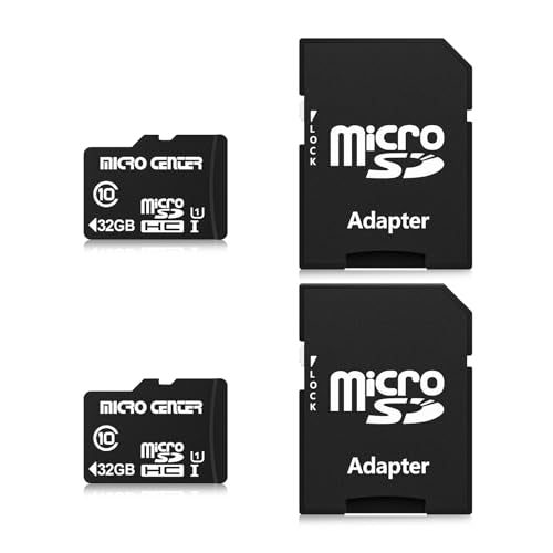 INLAND 32 GB MicroSDHC Class 10 Flash Memory Card (2 Pack)