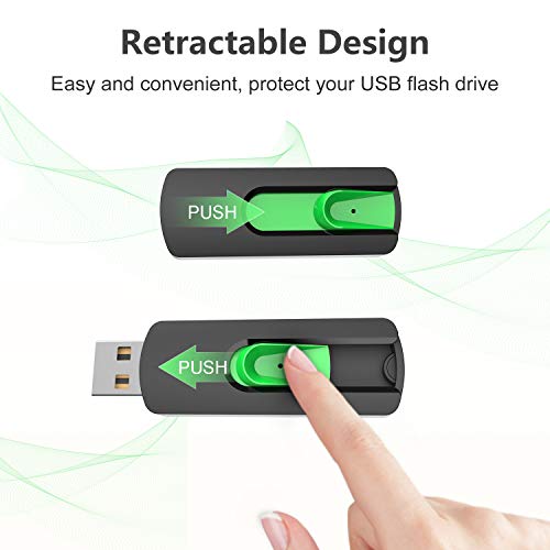Aiibe 128GB USB Flash Drive USB 2.0 Portable Thumb Drive