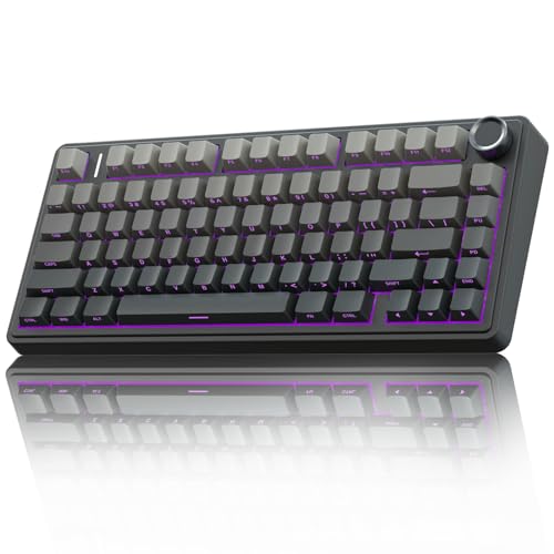 AULA F75 Pro Wireless Mechanical Keyboard Model F75 Pro, 81-Key Layout, 2.4GHz/USB-C/BT5.0 Connectivity, Hot-Swappable