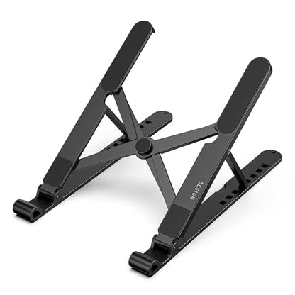 BESIGN 10-14" LS01 Pro Laptop Stand Plastic Folding Adjustable Holder