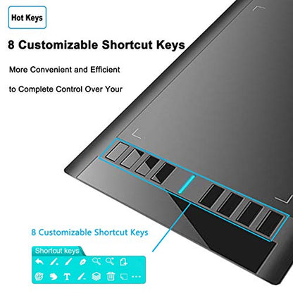 UGEE M708 10x6 1920x1080 USB Tablet