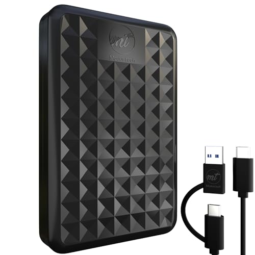 ModusTech 1TB External Hard Drive MT500 USB 3.0 2.5-inch Portable HDD