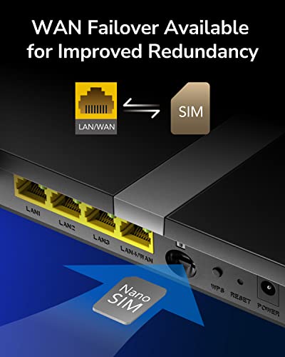 Cudy 4G LTE Dual-Band Router LT500 AC1200 1200Mbps Wi-Fi Dual Band
