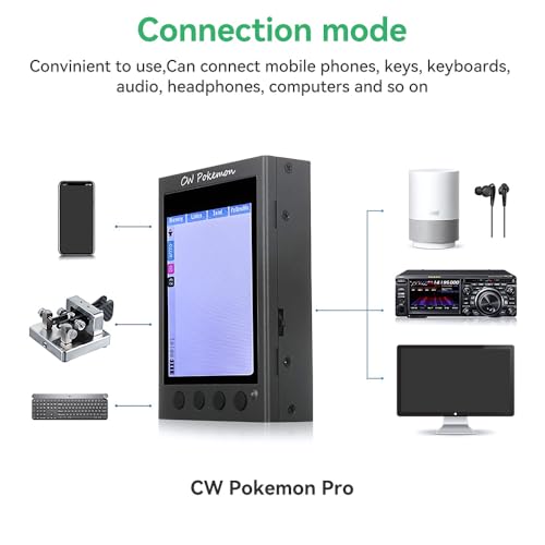 Putikeeg 1-Channel Pro Morse Code Trainer with 20 Hours Battery Life and Lightweight Design