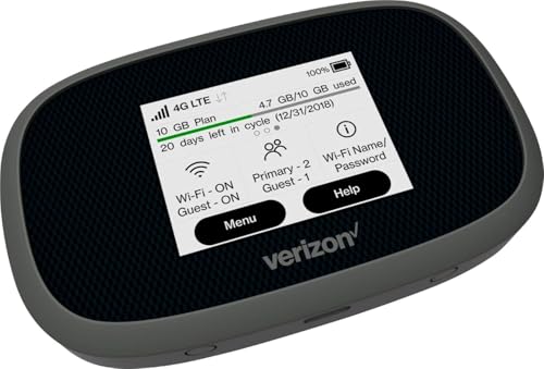 Inseego MiFi Jetpack 8800L | 4G LTE Mobile Hotspot | Touchscreen | 150 Mbps | Dual-Band Wi-Fi