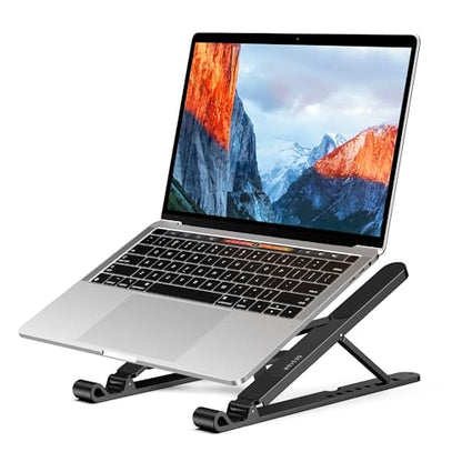 BESIGN 10-14" LS01 Pro Laptop Stand Plastic Folding Adjustable Holder