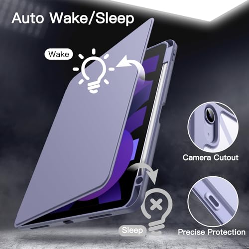 JETech 10.9 Inches 3182E Solid Case with Auto Sleep/Wake and 360 Degree Rotation