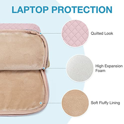 BAGSMART 15.6 Inch Laptop Sleeve BM0303003AP269 Polyester Waterproof
