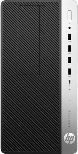 HP ProDesk 600G4 Computer Tower | Intel Core i7-8700 | 1TB SSD | 32GB DDR4 | Windows 11 Pro | Black