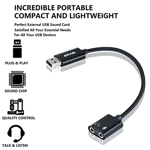 ENVEL 1.0 Count EN0332 USB Stereo Sound Card