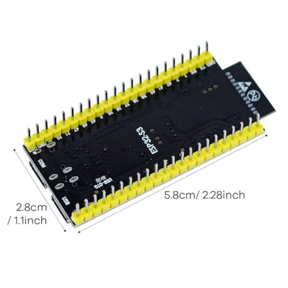 Hosyond ESP32-S3 Development Board N16R8 240MHz 16MB Flash 8MB PSRAM Dual-Mode Wi-Fi Bluetooth