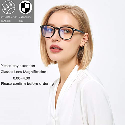 Henotin 48mm Reading Glasses 0.75 D 140mm Full Rim Metal Oval Mixed Color