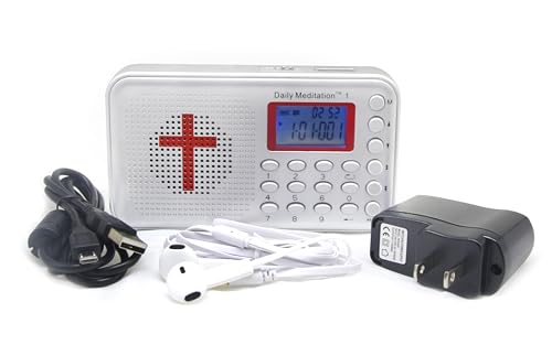 Daily Meditation 1 8GB LCD MP3 Player with Built-In Speaker and USB Connectivity