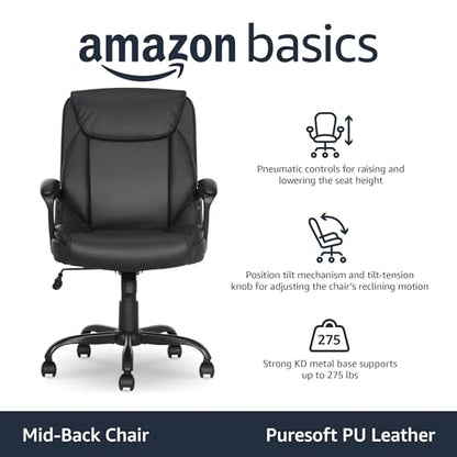 Amazon Basics 26"D x 23.75"W x 42"H Chair Model 51206