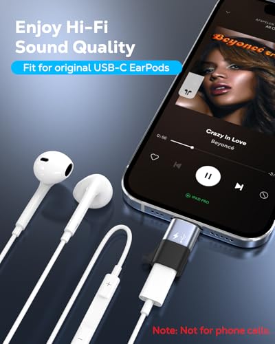 MoKo USB C to Lightning Audio Adapter ADMK250198