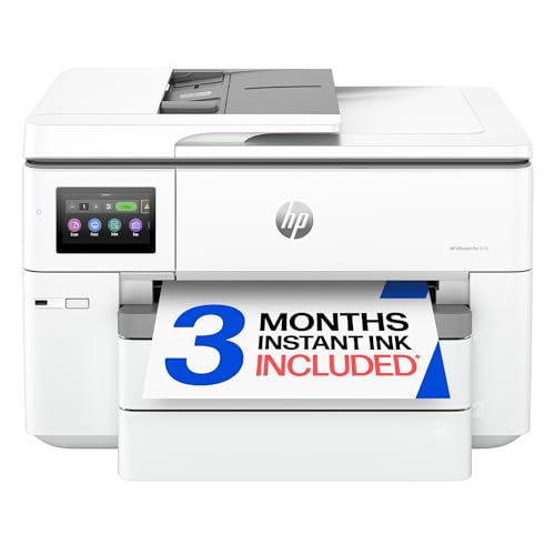 HP OfficeJet Pro 9730 C2WH0A All-in-One Multifunction Color Inkjet Printer with Auto Duplex