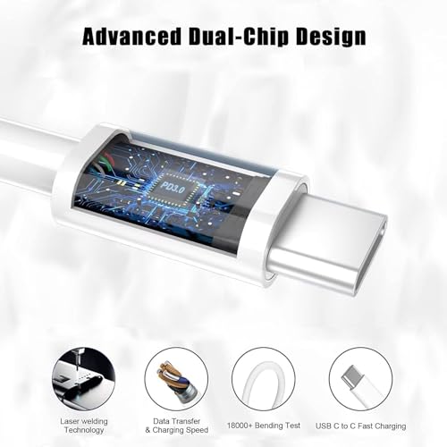 DIIMO 20W USB Type C Charger for Samsung Galaxy Tab A9+ 12.4"/S10/S9/S8/S7/S6/A series Tablets