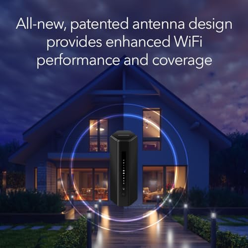 NETGEAR RS200-100NAS Dual-Band WiFi 7 Router 6500 Mbps