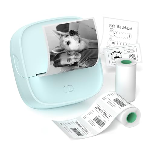 Gloryang JD-23 Mini Portable Thermal Printer 203 x 203 DPI Monochrome Sticker Printer
