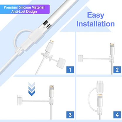 Hiicopa Mini Adapter CA2 Lightning Connector 2 Pack