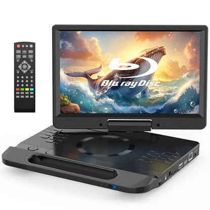 FANGOR 12 Inch F-BR114 1080P Portable Blu-ray Player